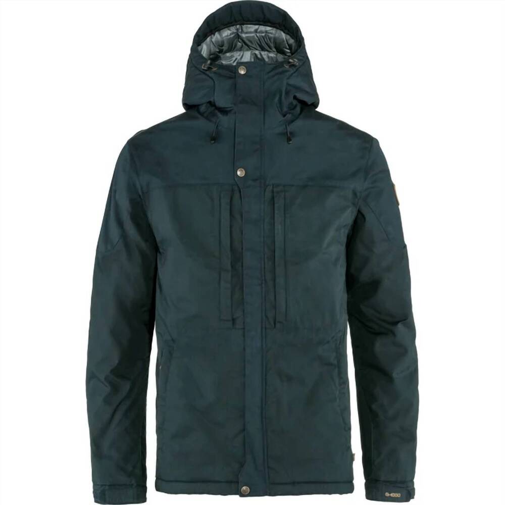 NEW FJALLRAVEN men's skogsö padded jacket in dark navy